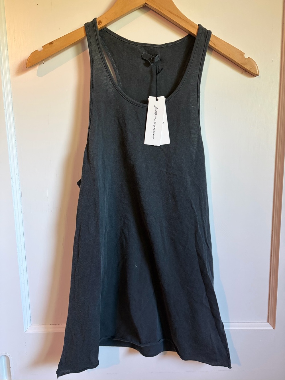 Women’s Black Racerback Tank Top - Unlabeled